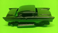 57 1957 Chevy Bel Air 1/25 Hard Body Glass Chrome Bumpers Grille Slot Car?