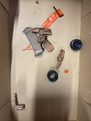 Revell Husky Hauler Chevy Off Road With Trailer 1/25 Scale Light Damage