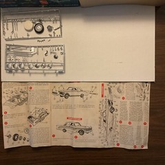 AMT 1961 Comet 1/25 Scale K-3061 Unfinished. SEE DETAILED PHOTOS