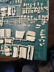 Vintage Revell 55 Chevy Model Kit 1/25 Scale H-1374 Open Box Never Used