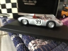 1/43 MINICHAMPS PORSCHE 718 RS 60, winner Water, silver, 1973, mint ++!