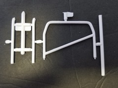1968 Ford Mustang GT ROLL BAR from Revell 1:25 Model Kit 68