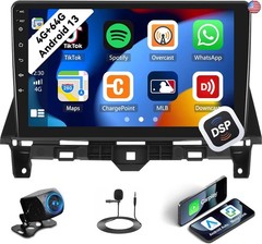 4GB+64GB Android 13 Car Stereo for Honda Accord 8th 2008-2013 with Wireless