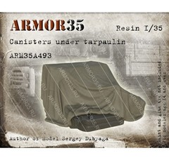 Armor35 1/35 Canisters Under Tarpaulin
