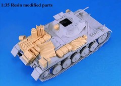 1/35 Cast Resin Model, Scene Model Making Tank Parts Modification Parts Gk, U…