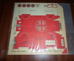 Vintage NABISCO model sports car KITS – Jaguar XK-120M and Buick Skylark – nice