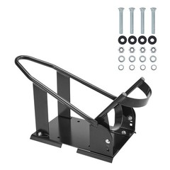 Heavy-Duty Motorcycle Wheel Chock Stand for 15″-21″ Bikes