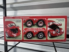 Polar Lights Coca-Cola Volkswagen Beetle 1:25 Snap Kit Opening Hood POL960M/12