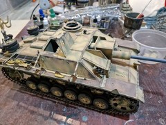 1/16 built and painted StuG 3