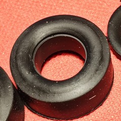 Wheels Tires Slicks Pie Wagon 1:24 Scale Model Car Part Atlantis