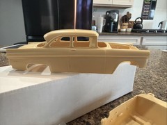 STAR MODELS RESIN 1955 FORD CUSTOMLINE 2 DOOR RESIN KIT! CIRCA 2000’s! VMCP!