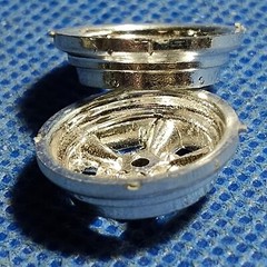🌟 5 Spoke Custom Wheels 1:25 or 1:24 Scale 1000s Model Car Parts 4 Sale