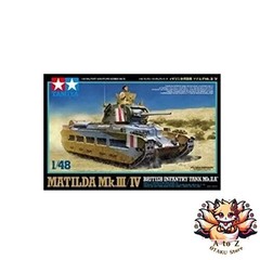 NEW Tamiya 1/48 Military Miniature Series No. 72 British Army Matilda Mk. III/IV