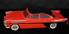 1956 DeSoto Fireflite Promo Model Jo-Han Models Detroit Red & Black