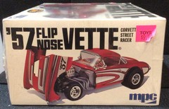 MPC ’57 1957 Chevy Flip Nose VETTE Corvette Kit # 38433 1:25 **FACTORY SEALED**