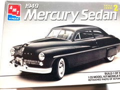 AMT Ertl 1949 Mercury sedan kit 1/25 scale