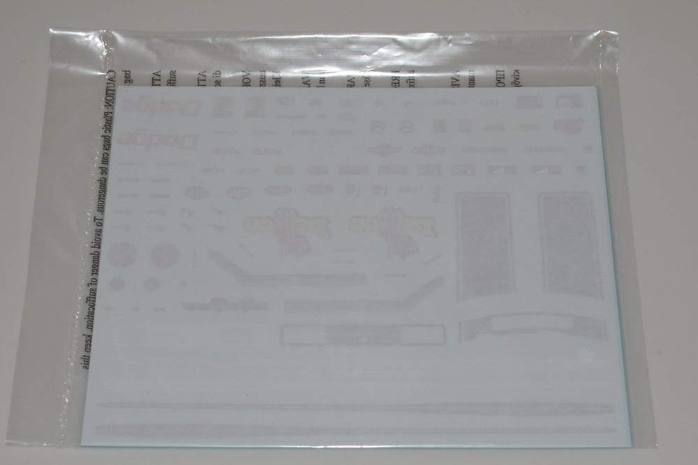 MPC 1971 DODGE DEMON #997/12 ⭐PARTS⭐DECAL SET 1:25