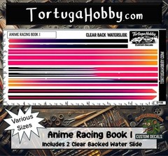 Anime Racing – Book I – 1:24 Scale Waterslide Decals