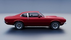 ABS Like Resin 3D Printed 1971 Mercury Comet Model in 1/25