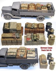 1/35 German Truck Load #4 Resin – Opel Blitz and Tamiya Cargo Truck – Value Gear