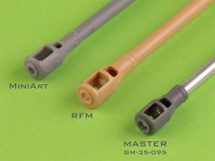 5cm kWk 39 L/60 METAL BARREL & MG42 TIP for SD.KFZ 234/2 PUMA #35095 1/35 MASTER