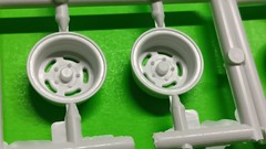 Rubber Tires Rims 1975 Monte Carlo 1/25 NASCAR Donor Kit 5 Slot Wheel Slavino JR