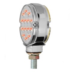 Gg Grand General 75192 Amber/Red/Clear 3 Inches Double Face Pearl Led Pedestal