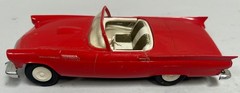 Vintage 1957 AMT 2 DR CONVERTIBLE FORD T-BIRD FRICTION THUNDERBIRD (A8)