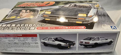 Aoshima 1/24 Initial D Toyota Fujiwara Takumi AE86 Trueno Project-D Model Kit