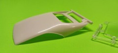 1965 Pontiac GTO 1/25 AMT Model Car Part Convertible Fastback Hardtop Back Glass