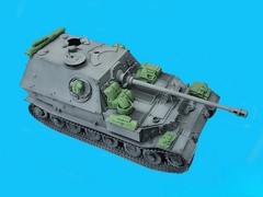 1/35 Scale Die-Cast Resin Model Assembled Kit German Tank Elefant Accessories…