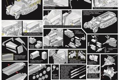 Dragon 6677 1/35 Sd.Kfz.10/5 w/Armoured Cab fur 2cm flak 38 2024 Ver. Brand New