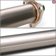 DNA MOTORING CBE-ARSX-NS Stainless Steel Cat Back Exhaust System [Compatible