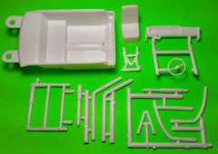 65 1965 Ford Fairlane 500 Modified Stocker 1/25 Race Car Roll Cage Interior Tub