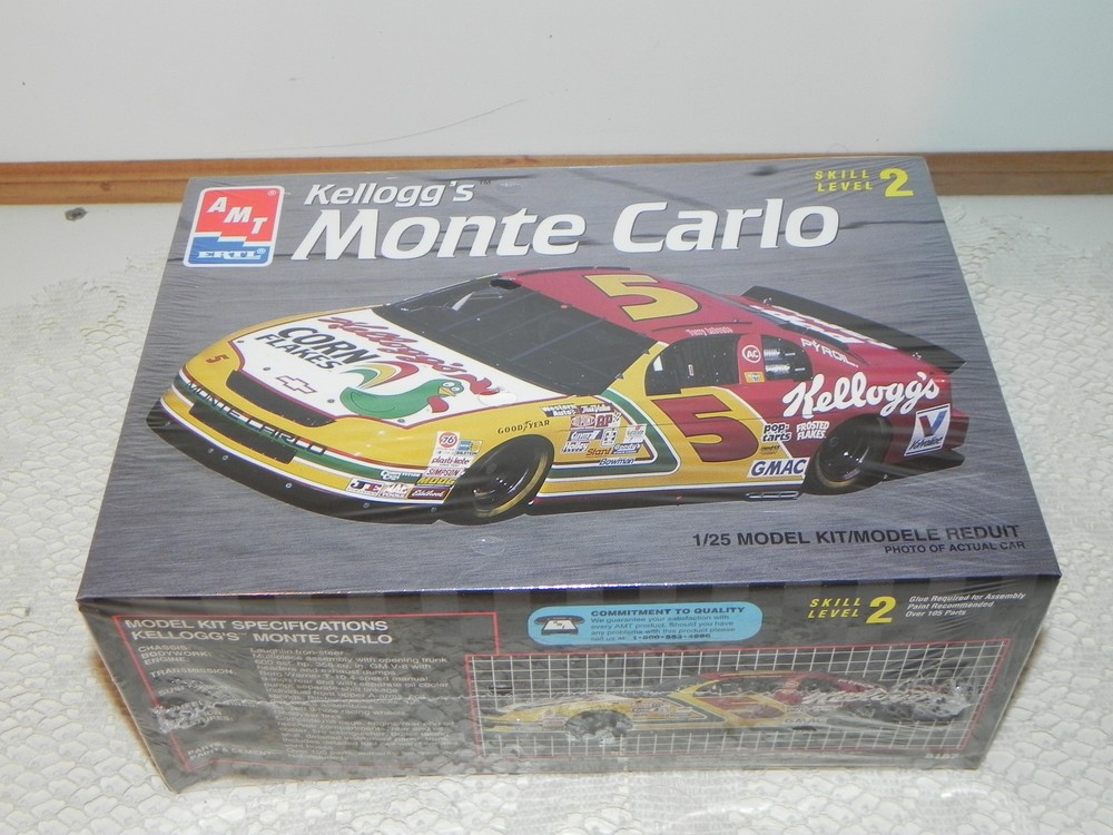 New in box Sealed: Kellogg’s Monte Carlo AMT/Ertl 1/25 #8187 1995