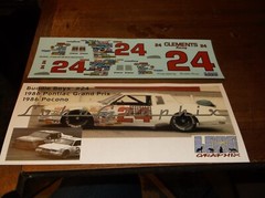Buddie Boys #24 1986 CLEMENTS Pontiac Grand Prix 1/24th scale decals LoboGraphix