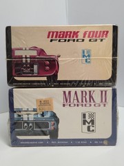 IMC MARK II Ford GT / MARK IV Ford GT FACTORY SEALED 1/25 IMC Plastic Model Kits