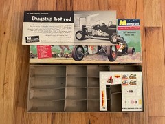 Vintage Monogram ‘32 FORD Deuce Drag Strip Hot Rod Box