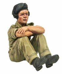 Hobby Fan HF-751 1/35 British Centurion Tank Crew, 2 Figures Set – USA Shipping