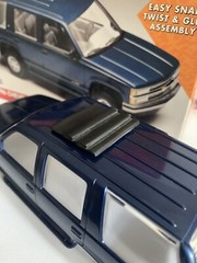 1:25 Three Fold Rag Top Only. 38mm Wide x 34mm Long Truck Not For Sale