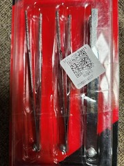 Akozon 3PCS Metal Terminal Cleaning Tool Set Electrical Spade Pin Connector