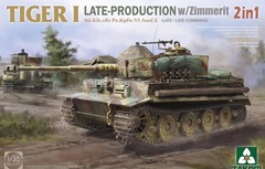 TAKOM 2199 1/35 Scale Tiger I Late Production w/Zimmerit Plastic model Model Kit