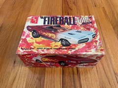 Vintage AMT FIREBALL 500 SSXR, George Barris