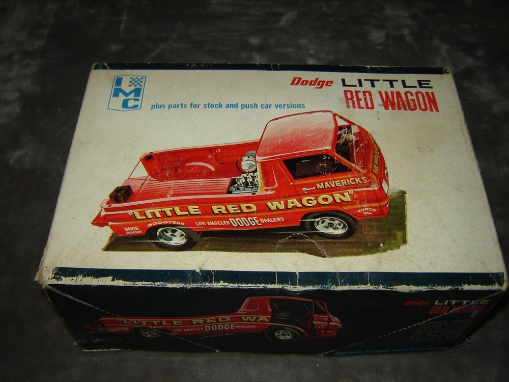 IMC 107-200 Original kit Dodge Little Red Wagon Box Open kit Mint in box