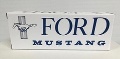 New 1965 1966 Ford Mustang Dealer Promo Model Enhanced REPLICA BOX ONLY..NO CAR