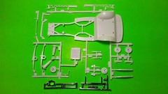 1940 Willys Pickup Truck Gasser 1/25 AMT Frame Chassis Quick Change Rear End