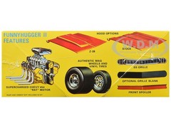SKILL 2 MODEL KIT CHEVROLET CAMARO FUNNY CAR “FUNNY HUGGER II” 1/25 AMT AMT1565