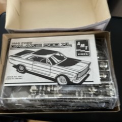 vintage 1994 AMT Ertl 1965 Ford Galaxie 500 XL 1/25 Model Kit NIB parts sealed