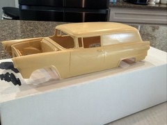R & R RESIN 1955 FORD SEDAN DELIVERY RESIN KIT! CIRCA 90’s-2000’s! VMCP!