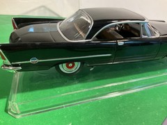 AMT MASTERPIECE 1950s CHRYSLER 300 Diecast Model BLACK Display Case